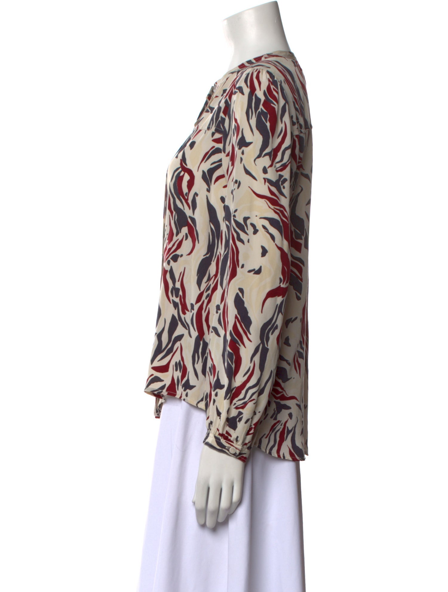 Isabel Marant Silk Printed Blouse